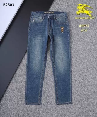 バーバリー 2026 【春夏新作】デニムパンツ 上品シルエット 通気性バツグン 着回し抜群 万能アイテム