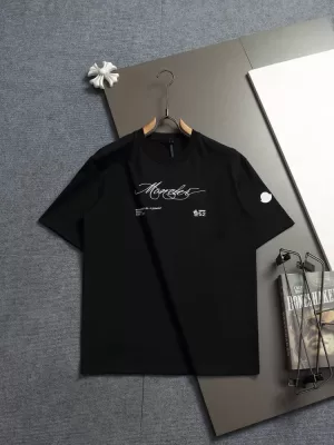 2026 モンクレール 夏新着 クルーネック半袖Tシャツ オーバーサイズ シンプル合わせやすい デイリー ブランド コピー