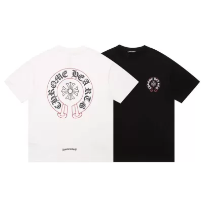 2026 クロムハーツ 夏先行販売 ハイエンドカスタム クルーネック半袖Tシャツ 欧州サイズ大きめ ベーシ 113 ブランド コピー