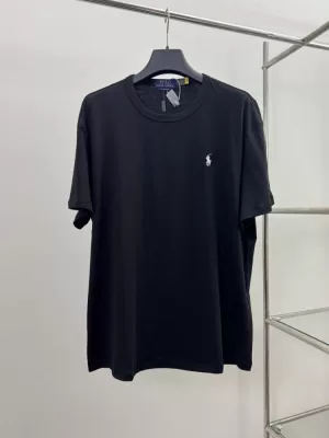 2026 ポロ ラルフローレン 夏新着 エクエストリアン刺繍 コットン100% クルーネック半袖Tシャツ デイリービジカジカジュアル ブランド コピー