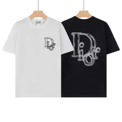 2026 ディオール 夏新着 ベーシック クルーネック半袖Tシャツ スタンダードスリム ブランド コピー