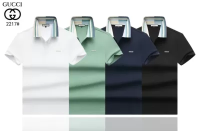 2026 グッチ 夏新着 ベーシック ポロカラー半袖Tシャツ スタンダードスリムフィット ブランド コピー