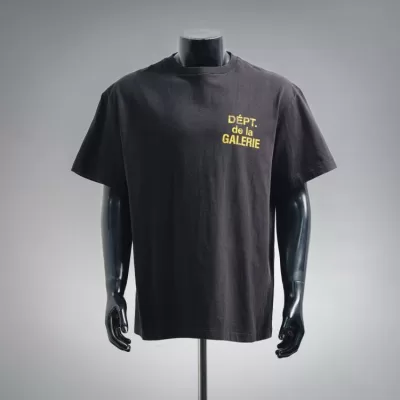 2026 ギャラリー デプト 夏新着 プリントヴィンテージウォッシュ クルーネック半袖Tシャツ 洗濯耐久性抜群 ブランド コピー