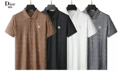 2026 ディオール 夏新着 ベーシック ポロカラー半袖Tシャツ 柔らか肌触り型崩れなし ベーシック ブランド コピー