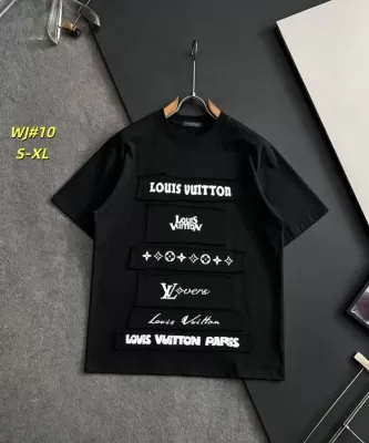 2026 ルイヴィトン 夏新着 快適フィット クルーネック半袖Tシャツ シンプル合わせやすい カジュアル ブランド コピー