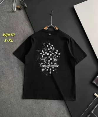 2026 クロムハーツ 夏新着 上質仕立て クルーネック半袖Tシャツ シンプル合わせやすい ブランド コピー