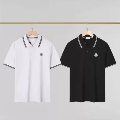 2026 モンクレール 夏新着 ポロカラー半袖Tシャツ デイリービジカジカジュアル ヴィンテージ ブランド コピー