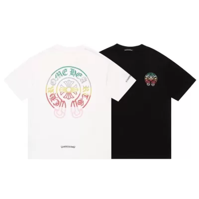 2026 クロムハーツ 夏先行販売 ラグジュアリー クルーネック半袖Tシャツ 欧州サイズ大きめ きめ細かく ブランド コピー