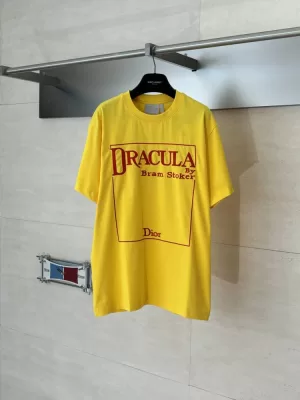 2026 ディオール 夏新着 コットン クルーネック半袖Tシャツ シンプル合わせやすい ブランド コピー
