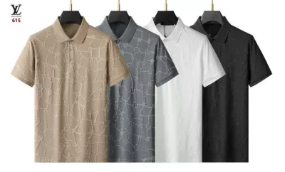 2026 ルイヴィトン 夏新着 ポロカラー半袖Tシャツ きめ細かく柔らかな肌触り ヴィンテージ ブランド コピー