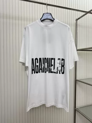 2026 バレンシアガ 夏新着 レタープリント クルーネック半袖Tシャツ きめ細かく柔らかな肌触り ブランド コピー