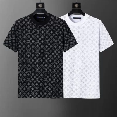 2026 ルイヴィトン 夏新着 快適フィット クルーネック半袖Tシャツ デイリービジカジカジュアル カジュアル ブランド コピー