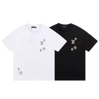 2026 ルイヴィトン 夏先行販売 クルーネック半袖Tシャツ ハイエンドカスタム オーバーサイズ ブランド コピー
