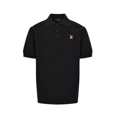 2026 ルイヴィトン 夏限定 カラーブロックロゴ ポロカラー半袖Tシャツ きめ細かく柔らかな肌触り ブランド コピー