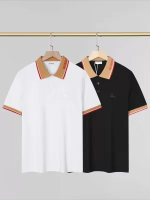 2026 バーバリー 夏新着 ベーシック ポロカラー半袖Tシャツ 多シーン対応 ブランド コピー