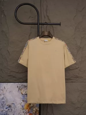 2026 バーバリー 夏コーデ デイリー クルーネック半袖Tシャツ 柔らか肌触り型崩れなし ブランド コピー