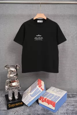 2026 ストーン・イズドリー 夏新着 クルーネック半袖Tシャツ オーバーサイズ ゆったりドロップショルダー デイリー ブランド コピー