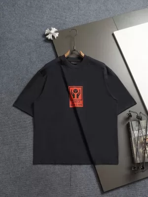 2026 バレンシアガ 夏先行販売 ハイエンドカスタム クルーネック半袖Tシャツ 欧州サイズ大きめ 上質仕 ブランド コピー