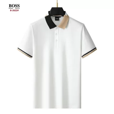 2026 ヒューゴボス 夏新着 ヴィンテージ ポロカラー半袖Tシャツ 洗濯耐久性抜群 ブランド コピー