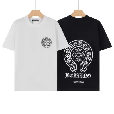 2026 クロムハーツ 夏新着 ヴィンテージ クルーネック半袖Tシャツ きめ細かく柔らかな肌触り ブランド コピー