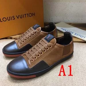 に着たい ルイ ヴィトン LOUIS VUITTON カジュアルシューズ 2色可選 季節をまたい新作アイテム
