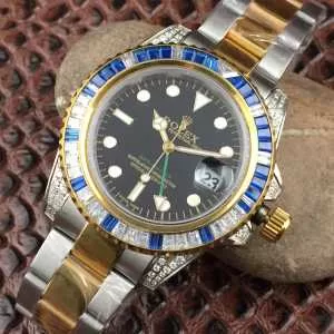 大注目 ロレックス ROLEX ダイヤ付き時計ケース 日付表示 腕時計 2色可選 2020春夏