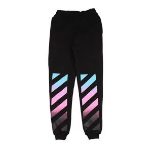 今年っぽくNEWファッションお買い得 OffWhite オフホワイト スエットパンツ伸縮性のある