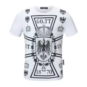 今なお素敵なアイテムだ フィリッププレイン3色可選 PHILIPP PLEIN 半袖Tシャツ 今年の春トレンド