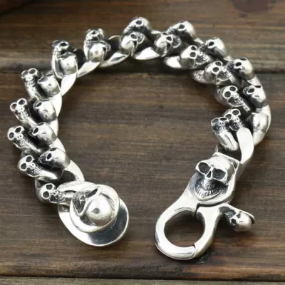 高評価の人気品 2020 クロムハーツ CHROME HEARTS シルバー925 ブレスレット