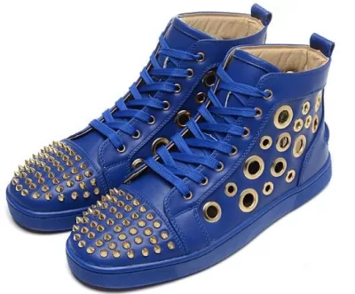 人気新品★超特価★2020Christian Louboutinクリスチャンルブタン スパイク 穴が付くデザイン スニーカー