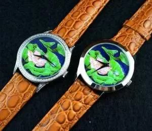 めちゃくちゃお得 2020 Patek Philippe パテックフィリップ スイスムーブメント サファイヤクリスタル風防 ダイヤベゼル 女性用腕時計 2色可選