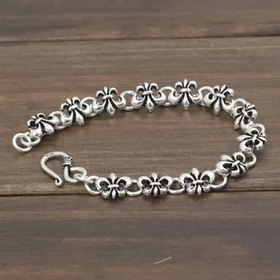 今からの季節にピッタリ 2020 クロムハーツ CHROME HEARTS シルバー925 ブレスレット
