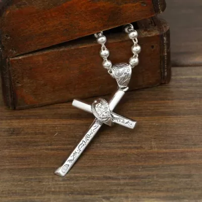 【人気ブログ掲載】 2020 クロムハーツ CHROME HEARTS シルバー925 ペンダントトップ 十字架