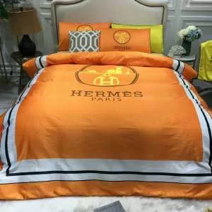 HERMES 寝具4点セット 先取り 20202020秋冬ファッション エルメス ファッション上級者向け