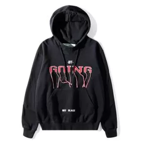 美品入手困難 OffWhite 大人っぽく知的なオフホワイト パーカー2020年秋冬入荷