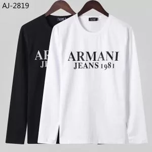 2色可選 長袖Tシャツ アルマーニ ARMANI【2020秋冬トレンド】押さえておきたい 支持率が高い秋冬最新作