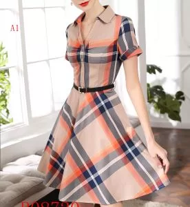 ワンピース 3色可選 2020夏色っぽさ シンプルながら切れ味のいい スタイルを綺麗に バーバリー BURBERRY