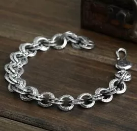 お買い得　2020 CHROME HEARTS クロムハーツ シルバー925 ブレスレット 男性用