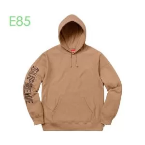 バーパーカーSupreme 1920AW Sleeve Embroidery Hooded 3色可選 大胆なチェックの人気トレンド