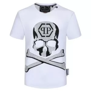 2色可選 20SS☆送料込 半袖Tシャツ 累積売上総額第１位 フィリッププレイン 破格値 PHILIPP PLEIN