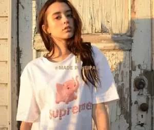 Elephant tee logo 3色可選 半袖Tシャツ 2020 セール中 Supreme 17SS