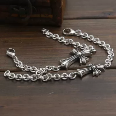 セレブ風 2020 クロムハーツ CHROME HEARTS シルバー925 ブレスレット