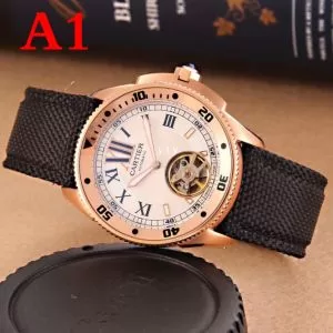 数量限定再入荷 機械式自動巻き カルティエ CARTIER 18ＳＳ美品多色可選 男性用腕時計