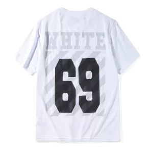 ストリートファッション すっかり定番化半袖Tシャツ OffWhite オフホワイト 2色可選