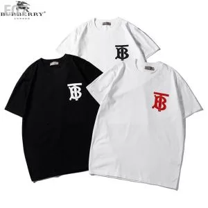 目を引く存在感抜群 3色可選 魅力的な今年らしい Tシャツティーシャツ 切りっぱなしデザインバーバリー BURBERRY