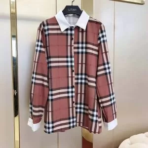 長袖 シャツ レディース 上品なリラックス感 2020春夏のトレンド新商品 今人気の秘訣 BURBERRY バーバリー