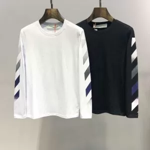 今期注目のブランドトレンド OffWhite オフホワイト 長袖Tシャツ 2色可選 2020年春夏シーズンの人気