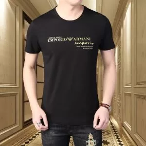 絶対に見逃せない 多色可選 半袖Tシャツ おしゃれに大人の必見 アルマーニ ARMANI 老舗ブランド