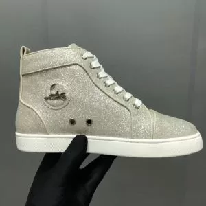 ハイトップシューズ 日本限定素材 クリスチャンルブタン Christian Louboutin スニーカー、靴 ファッションの最先端