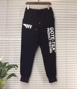 優しい雰囲気スタイリッシュに OffWhite オフホワイト スエットパンツ2020年春夏シーズンの人気